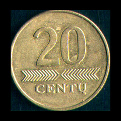 Отдается в дар «Современные литовские монеты»