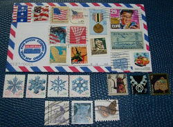 Отдается в дар «Почтовые марки США»