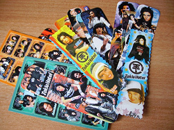 Отдается в дар «Закладки и наклейки с Tokio Hotel»