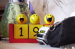 Отдается в дар «Настольный календарь Smiley World»