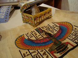 Отдается в дар «Папирус с рисунком (Египет)»