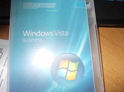 Отдается в дар «Диск Windows Vista Busines»