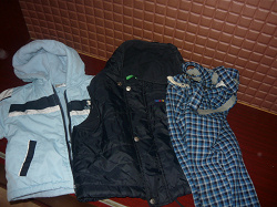 Отдается в дар «Куртка, жилет и брюки на мальчика 2-3 лет»