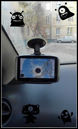 Отдается в дар «GPS навигатор автомобильный»