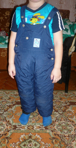 Отдается в дар «штанишки на мальчика 3-5 лет (зимние)»