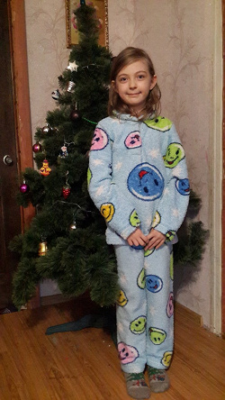 Отдается в дар «Тёплая пижама для ребёнка 8-12 лет.»