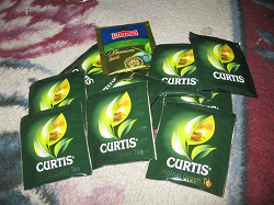 Отдается в дар «чай зеленый в пакетиках Curtis»