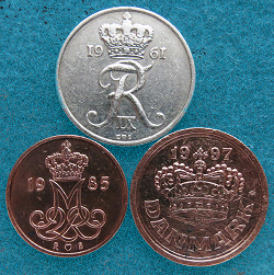 Отдается в дар «Монеты Дания»