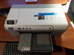 Отдается в дар «фотопринтер Photosmart HP D5300»