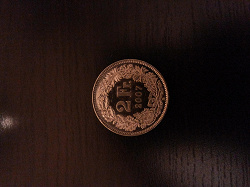Отдается в дар «Монета 2Fr. 2007: два швейцарских франка.»