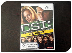 Отдается в дар «CSI: Hard Evidence (Wii)»