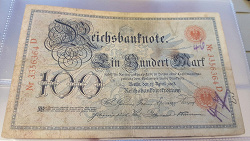 Отдается в дар «100 марок 1903»