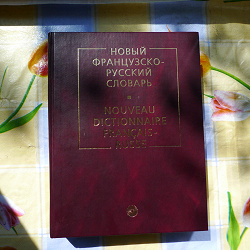 Отдается в дар «Новый французско-русский словарь»