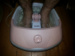 Отдается в дар «Гидромассажная ванночка для ног»