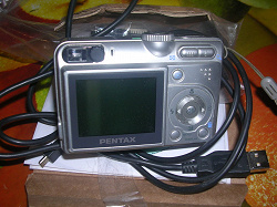 Отдается в дар «Цифровая фотокамера Pentax Optio 60»