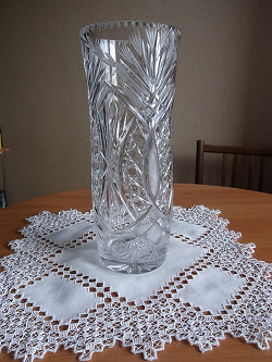 Отдается в дар «Хрустальная ваза для цветов»