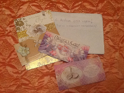 Отдается в дар «Свадебные денежные открытки-конверты»