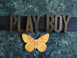 Отдается в дар «Надпись(буквы) на пояс-Play boy»