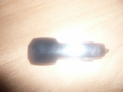 Отдается в дар «USB зарядка через прикуриватель»