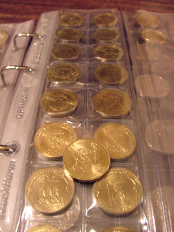 Отдается в дар «монетки в колекцию»
