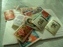 Отдается в дар «Сюрприз из марок СССР»