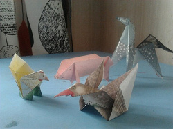 Отдается в дар «Набор оригами «Ферма»»