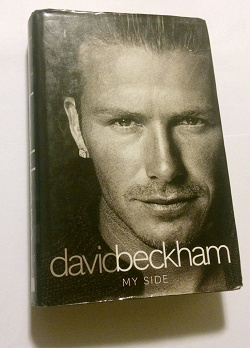 Отдается в дар «David Beckham My Side на английском, твердая обложка»