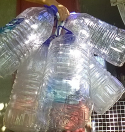 Отдается в дар «Пластиковые бутылки объемом 5 литров»