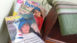 Отдается в дар «Журналы с выкройками»