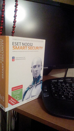 Отдается в дар «Антивирус ESET NOD32 Smart Security на 2 ПК на 1 год + подарок»