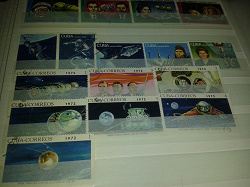 Отдается в дар «Космические марки. Куба.»