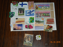 Отдается в дар «Почтовые марки Финляндии»