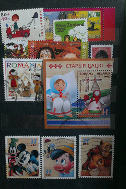 Отдается в дар «Белорусские марки на конверте»