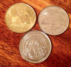 Отдается в дар «монеты — Канада»