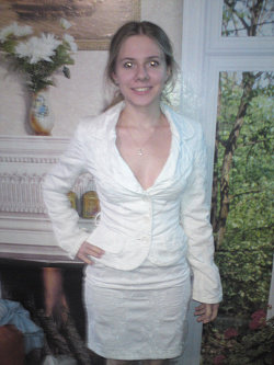 Отдается в дар «Комбинация: пиджак + юбка Oggi, размер 40 RUS»
