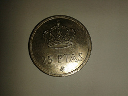 Отдается в дар «Монеты Испания»