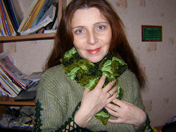 Отдается в дар «шарф зимний плетеный»