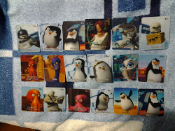 Отдается в дар «Карточки с пингвинами»