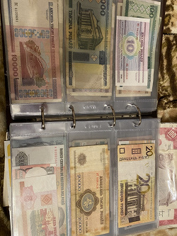 Отдается в дар «Белорусские денежки и одна украинка»