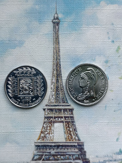 Отдается в дар «2 франка Франции»