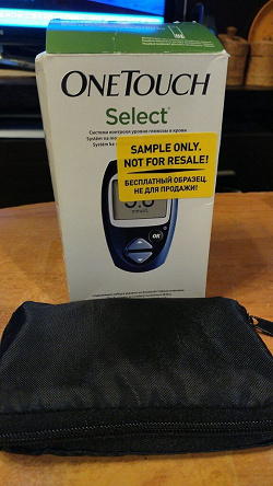 Отдается в дар «Глюкометр OneTouch Select»
