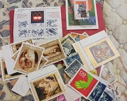 Отдается в дар «Серия венгерских марок»