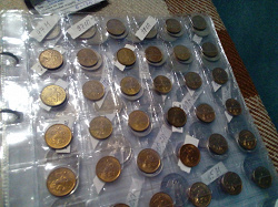 Отдается в дар «Монеты России 10 копеек, погодовка»