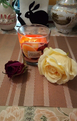 Отдается в дар «Свеча «Апельсин в шоколаде»»