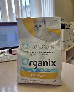 Отдается в дар «Кошачий лечебный корм urinary»