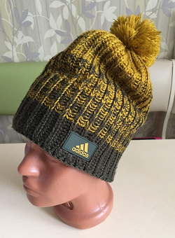 Отдается в дар «Мужская зимняя шапка Adidas»