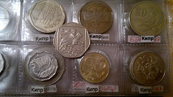 Отдается в дар «Монетка КИПР 50 центов»