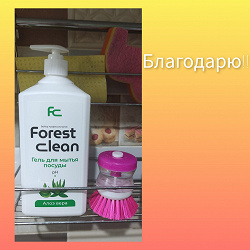 Отдается в дар «Средство для мытья посуды Forest Clean»