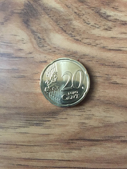 Отдается в дар «Монета 20 евроцентов 2018 Эстония»
