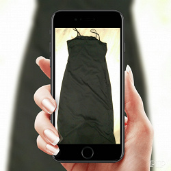 Отдается в дар «Платье чёрное 50 размер»